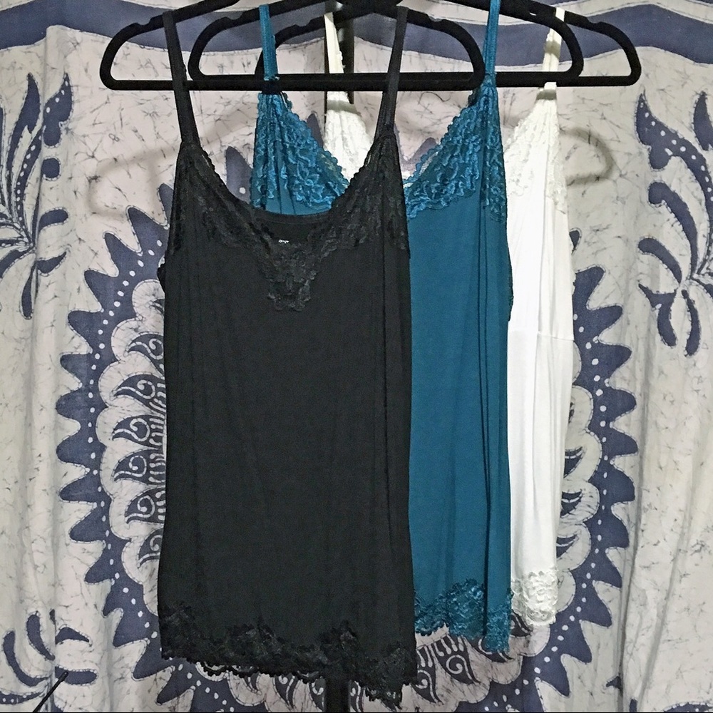 Lane Bryant Set of 3 Lace Camisoles Size 22 24